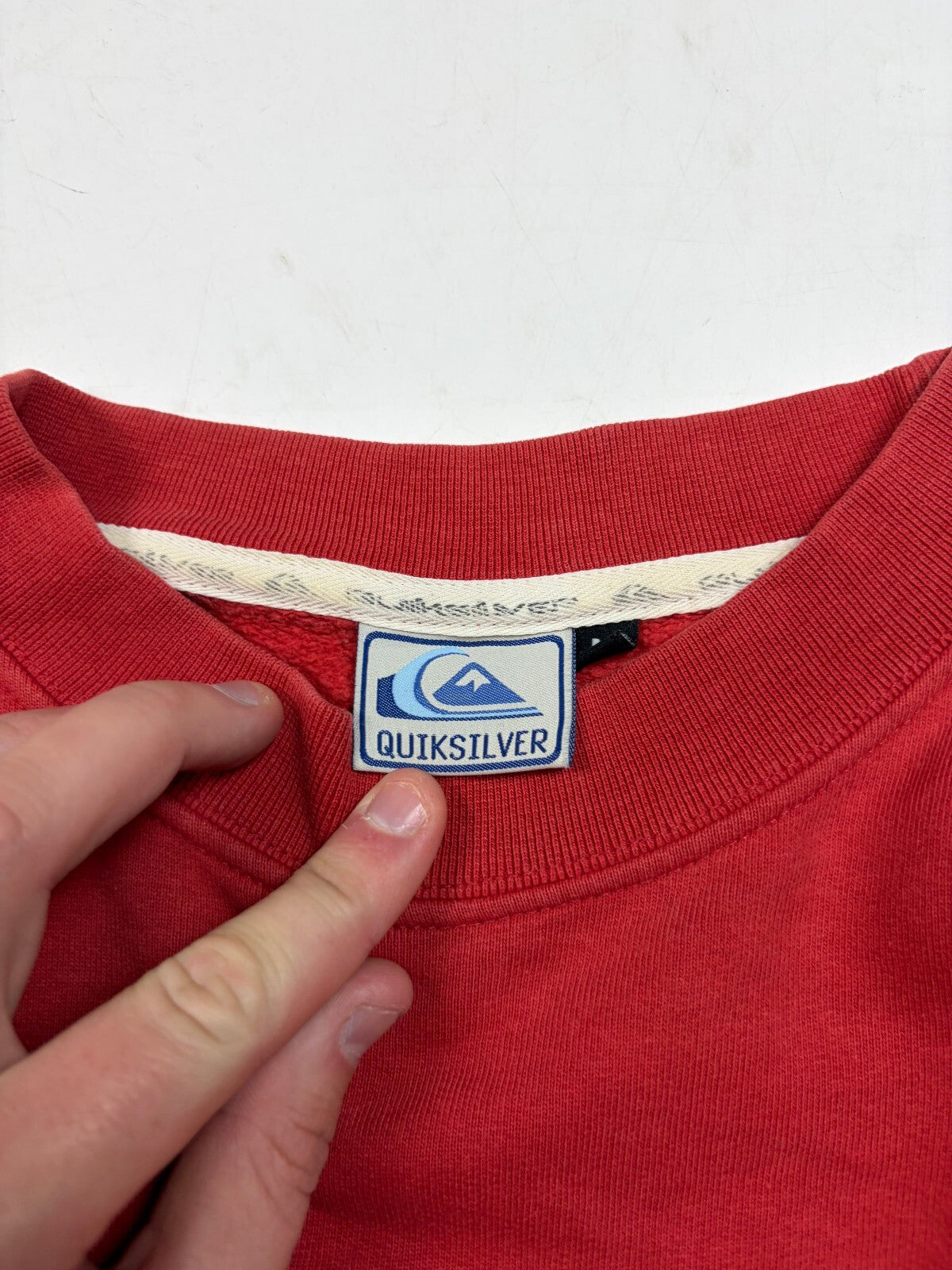 Vintage Y2K Quiksilver centre logo sweatshirt (M)