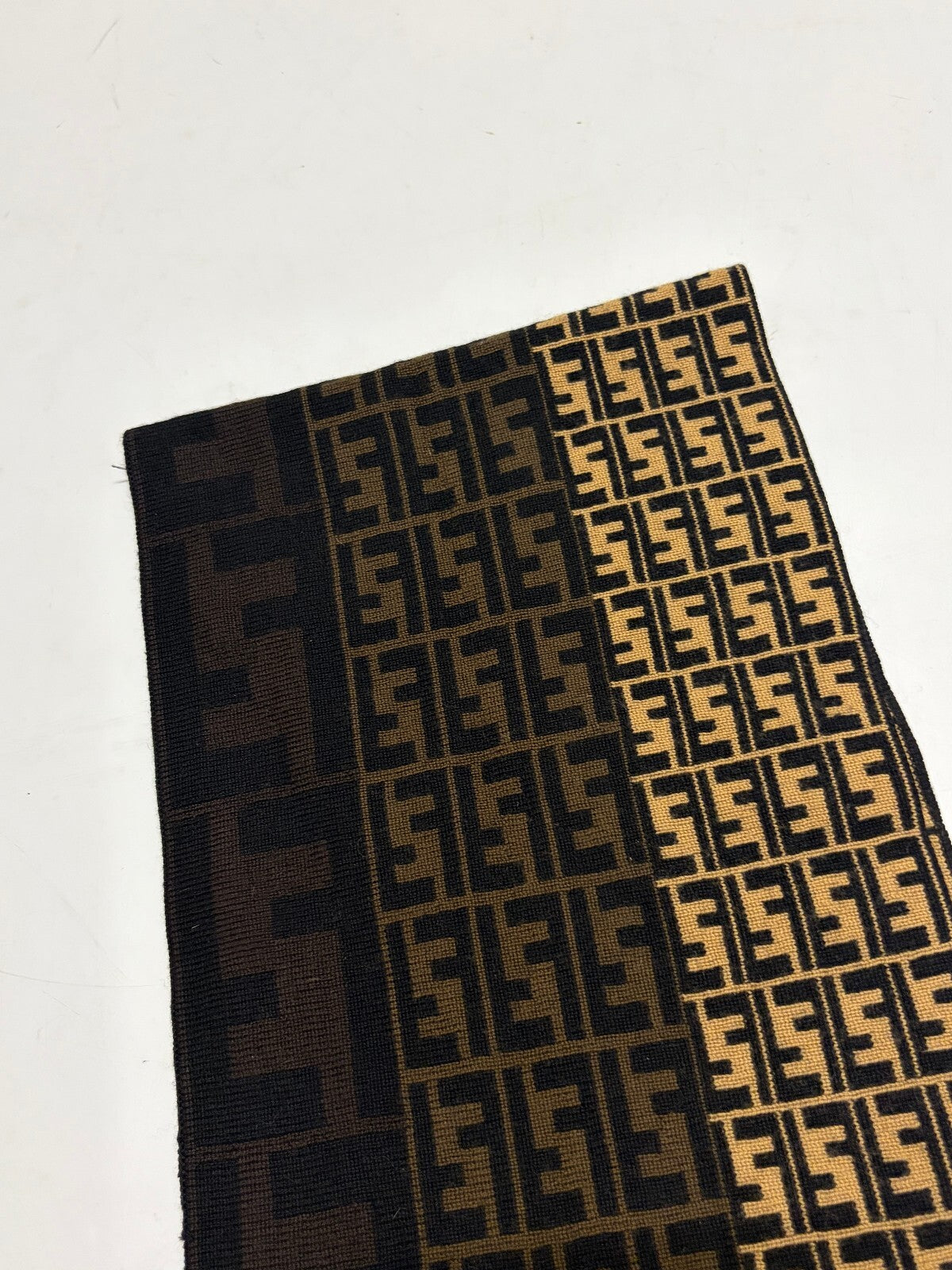 Fendi FF monogram wool scarf