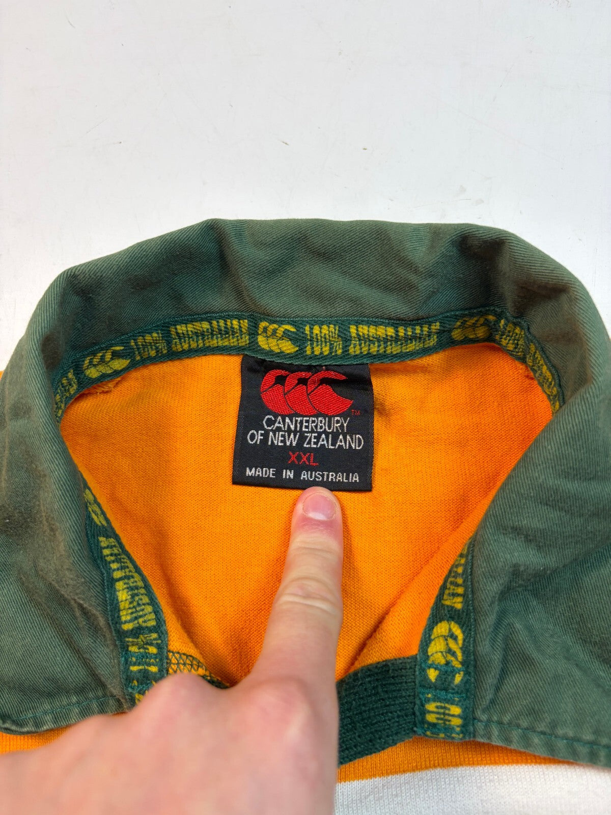 Vintage Anzac XV 1989 Canterbury rugby shirt (XXL)