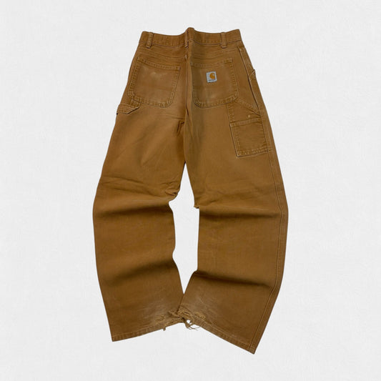 Vintage Women's Carhartt baggy carpenter pants (14)