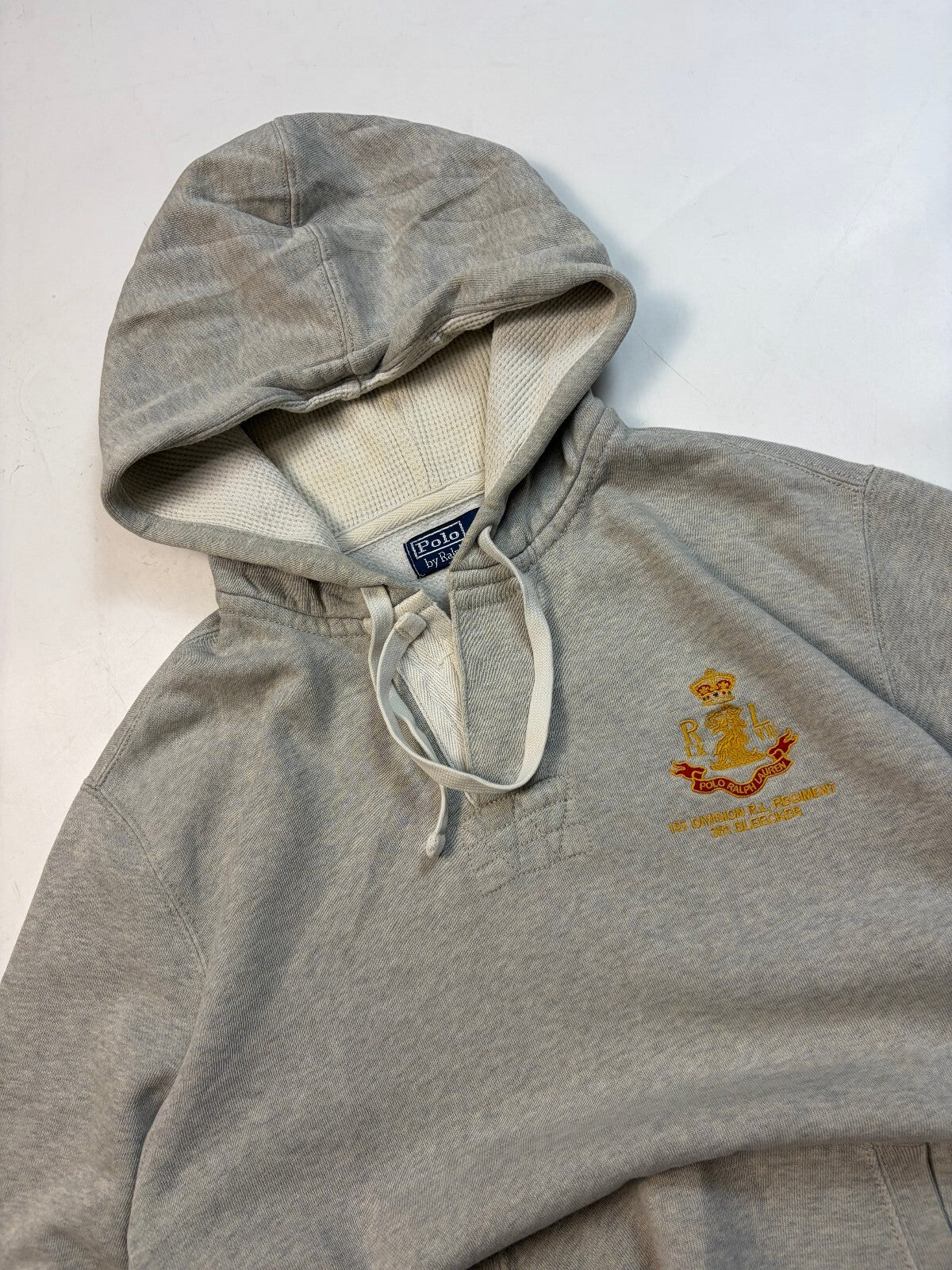Vintage Polo Ralph Lauren crest emblem hoodie (L)