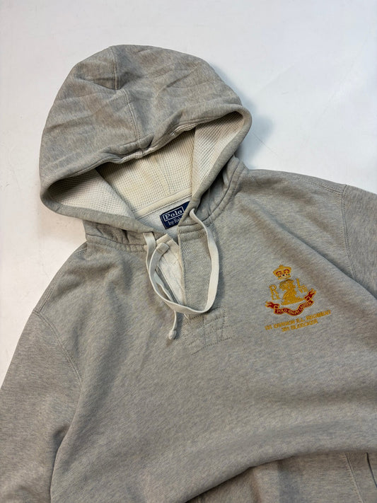 Vintage Polo Ralph Lauren crest emblem hoodie (L)
