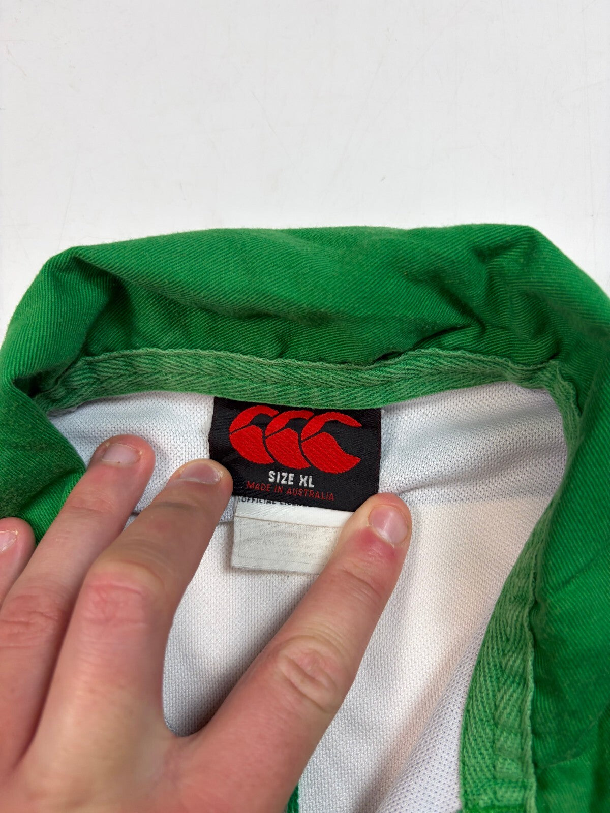 Vintage 90s Slacks Creek Canterbury rugby league shirt (XL)