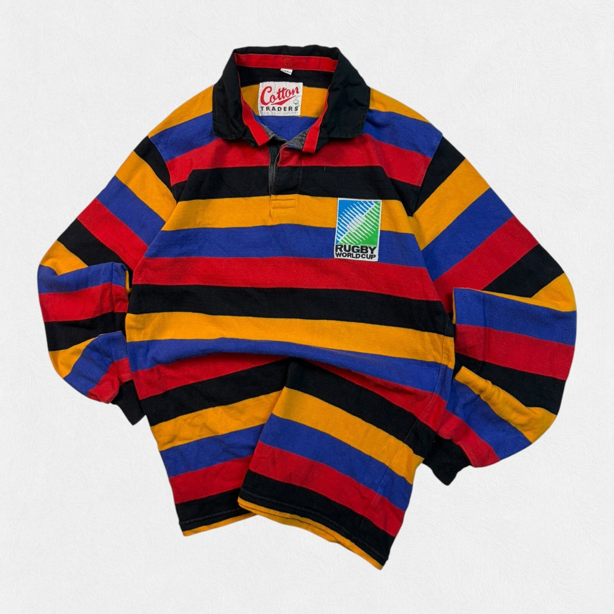 Vintage Rugby world cup 1991 Cotton Traders referee shirt (M)