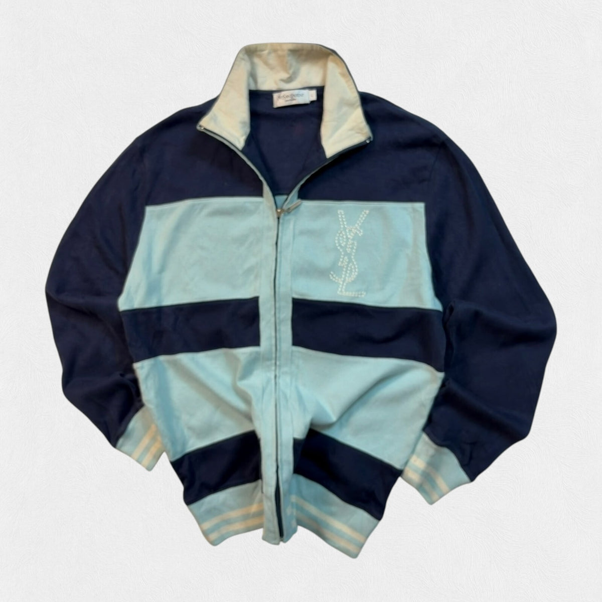 Vintage 90s YSL Yves Saint Laurent track top (L)
