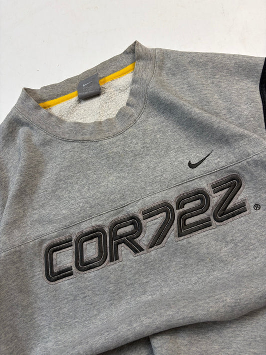 Vintage Y2K Nike Cortez spell out sweatshirt (L)