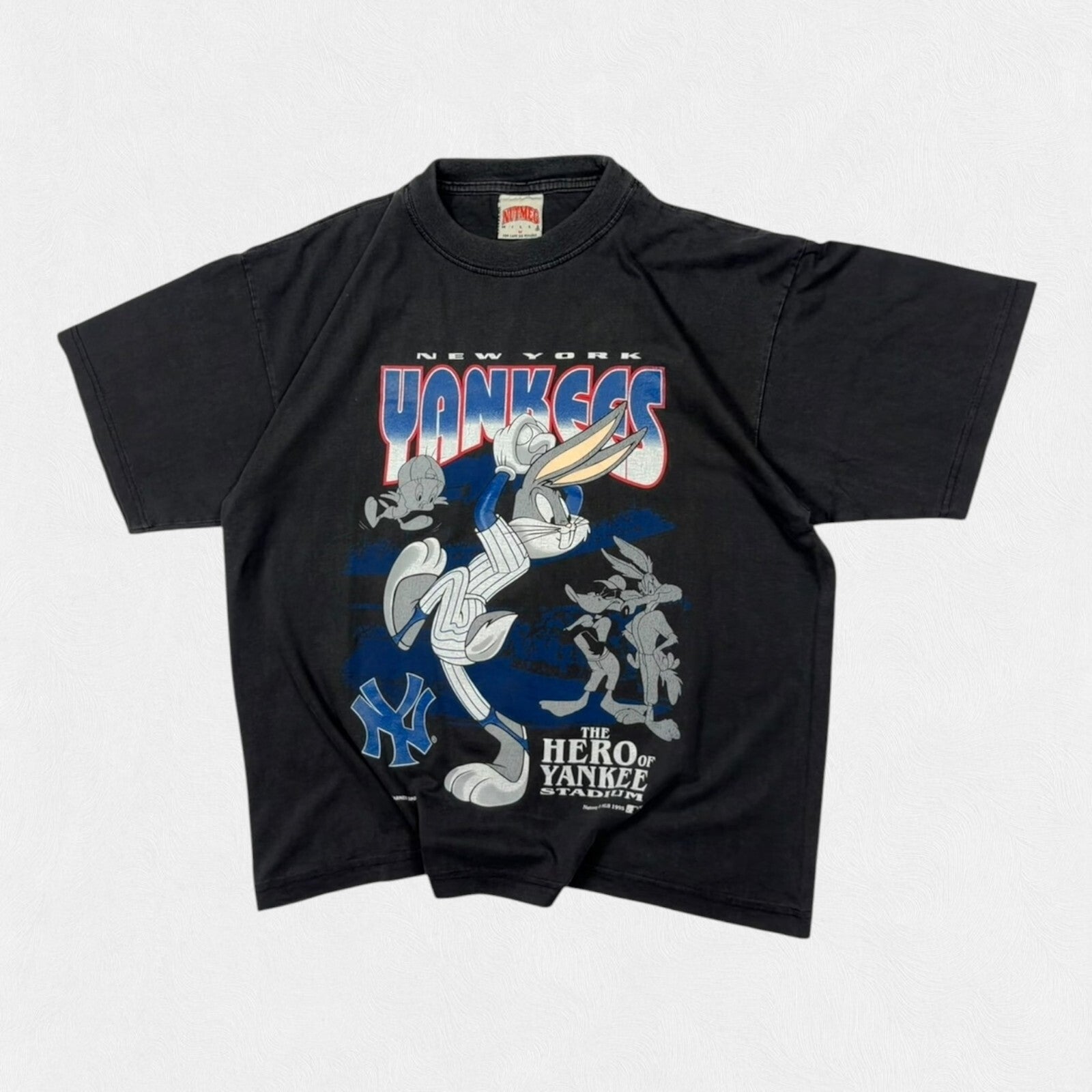Vintage New York Yankees looney tunes 1995 tee (M)