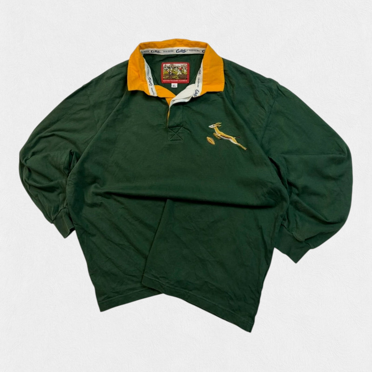 Vintage 90s South Africa Cotton Traders rugby shirt (XL)
