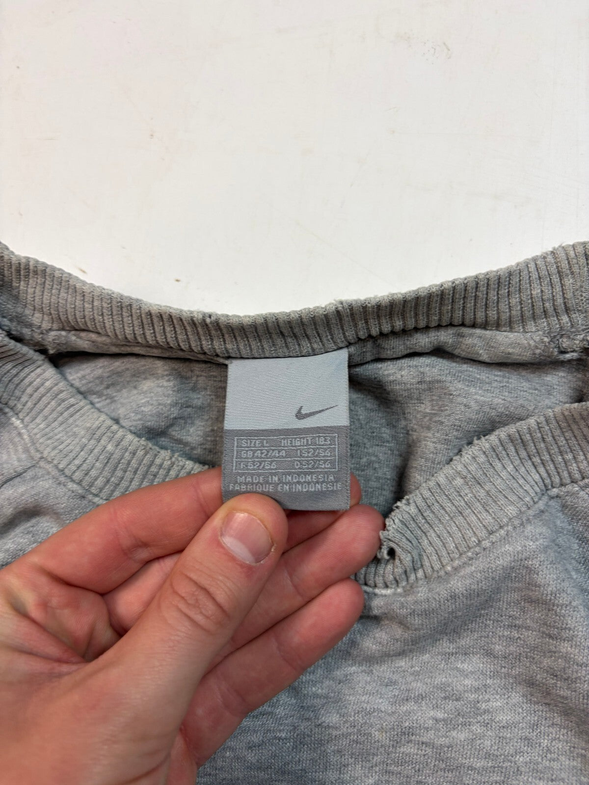 Vintage Y2K Nike spell out sweatshirt (L)