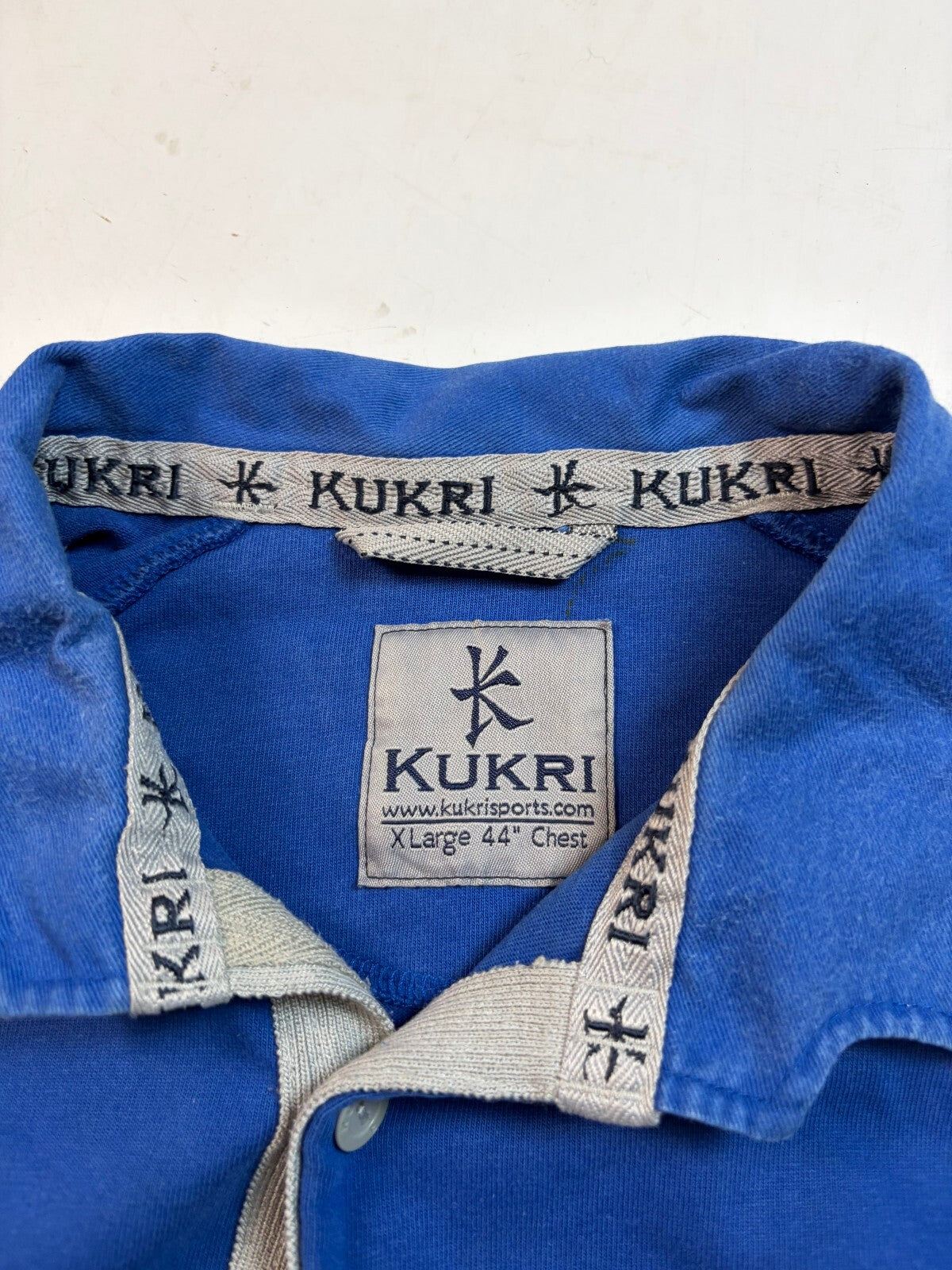 Vintage Italy Kukri supporters rugby union shirt (XL)