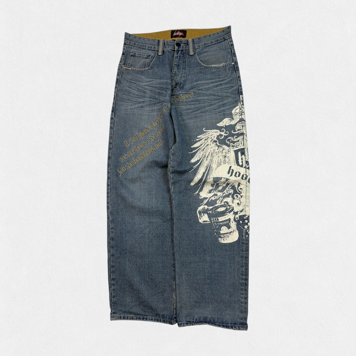 Vintage Y2K baggy hip hop jeans (W32)