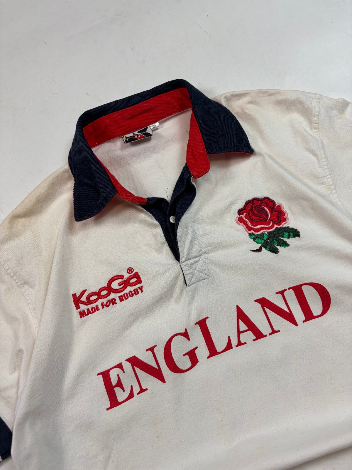 Vintage 2000s England Kooga supporters rugby shirt (M)