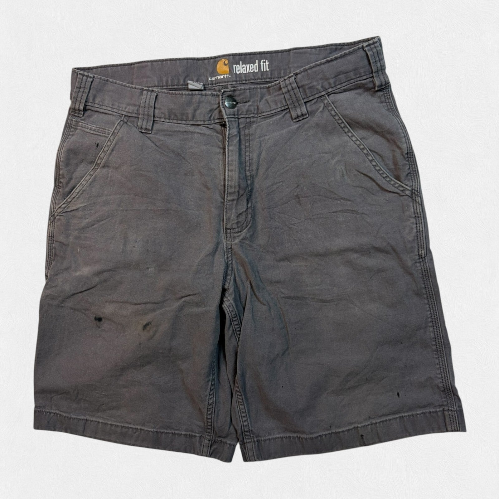 Carhartt baggy carpenter shorts grey (W33)