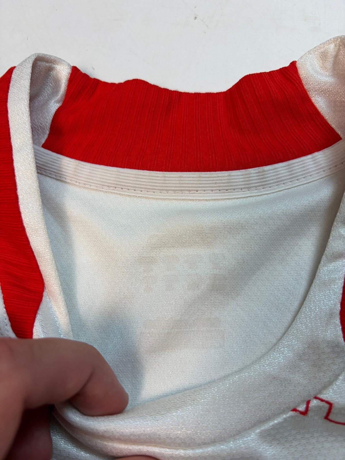 Vintage China 2007-09 Adidas away football shirt (XL)