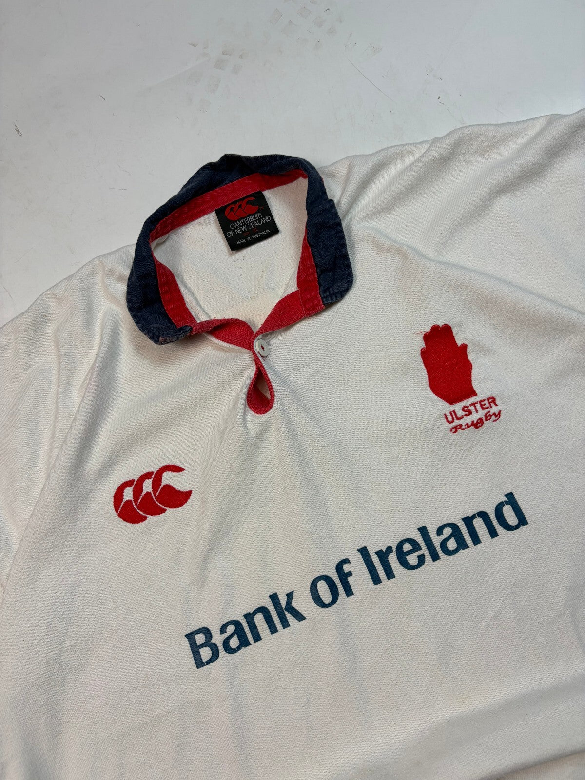 Vintage Ulster 2002/03 Canterbury rugby union shirt (XL)