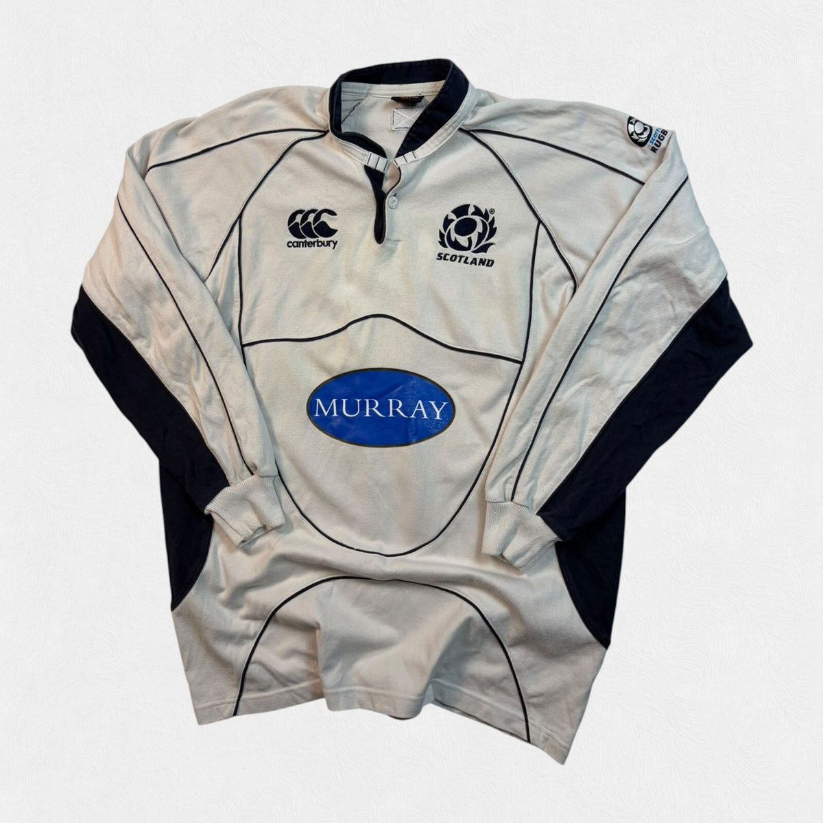 Vintage Scotland 2007/08 Canterbury away rugby shirt (L)