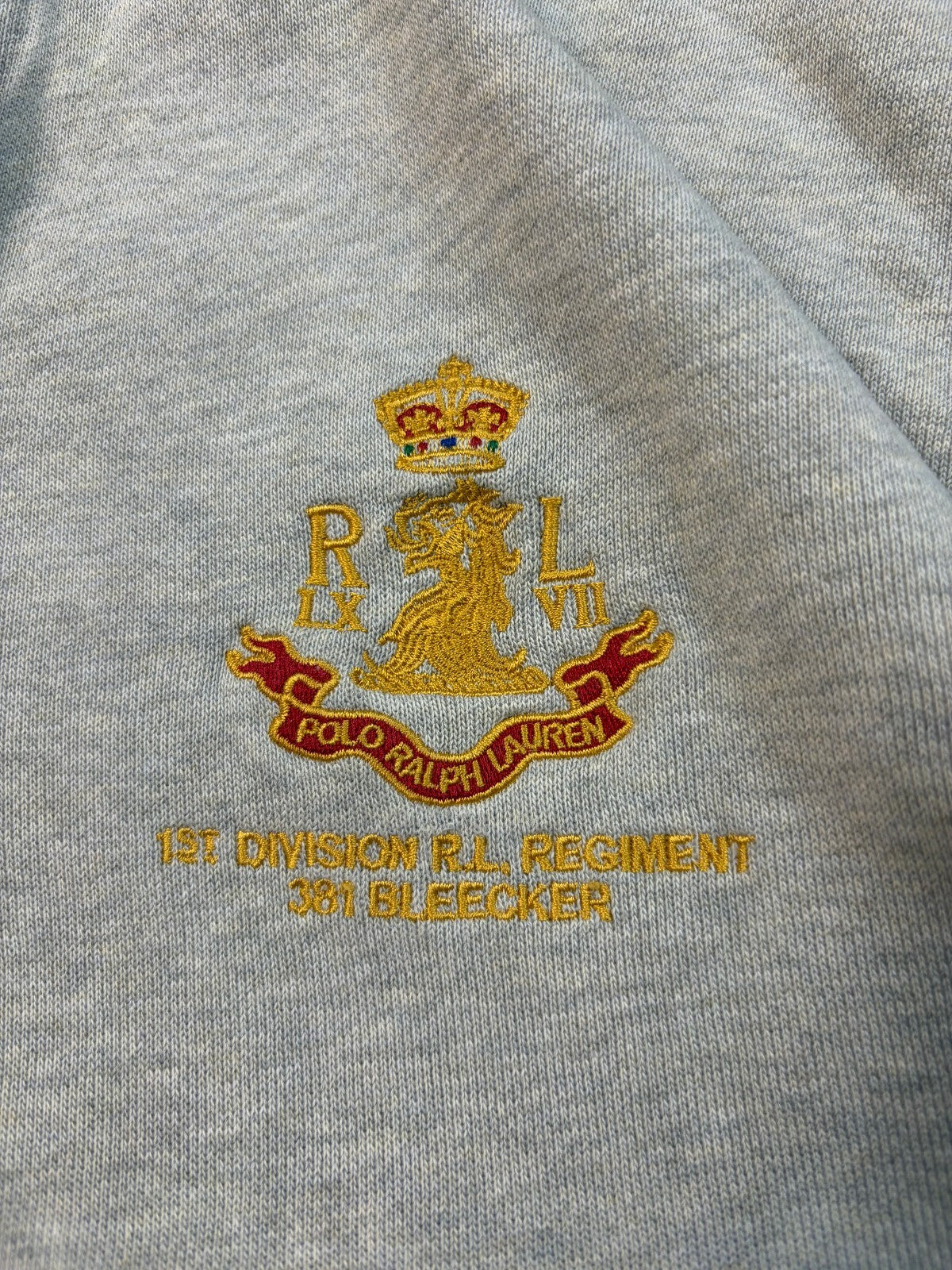 Vintage Polo Ralph Lauren crest emblem hoodie (L)
