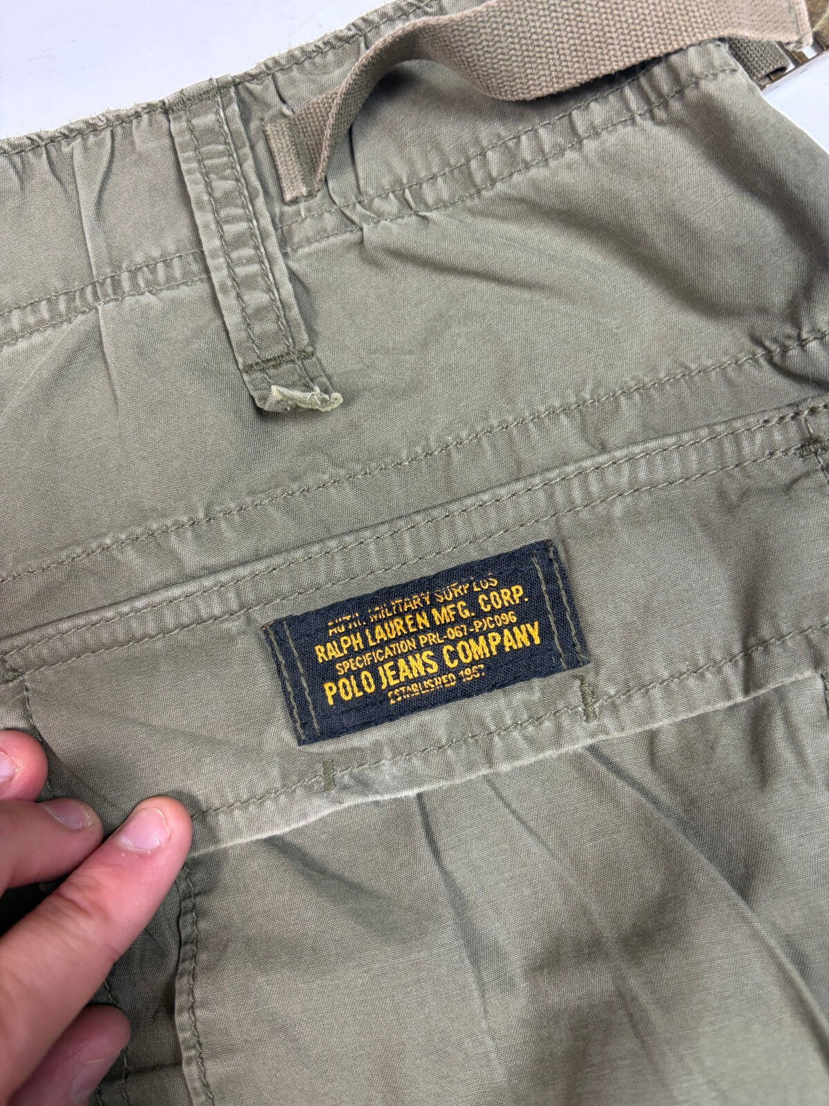 Vintage Polo Ralph Lauren baggy cargo pants (W34)