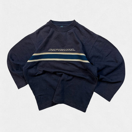 Vintage Y2K Ripcurl spell out sweatshirt (S)