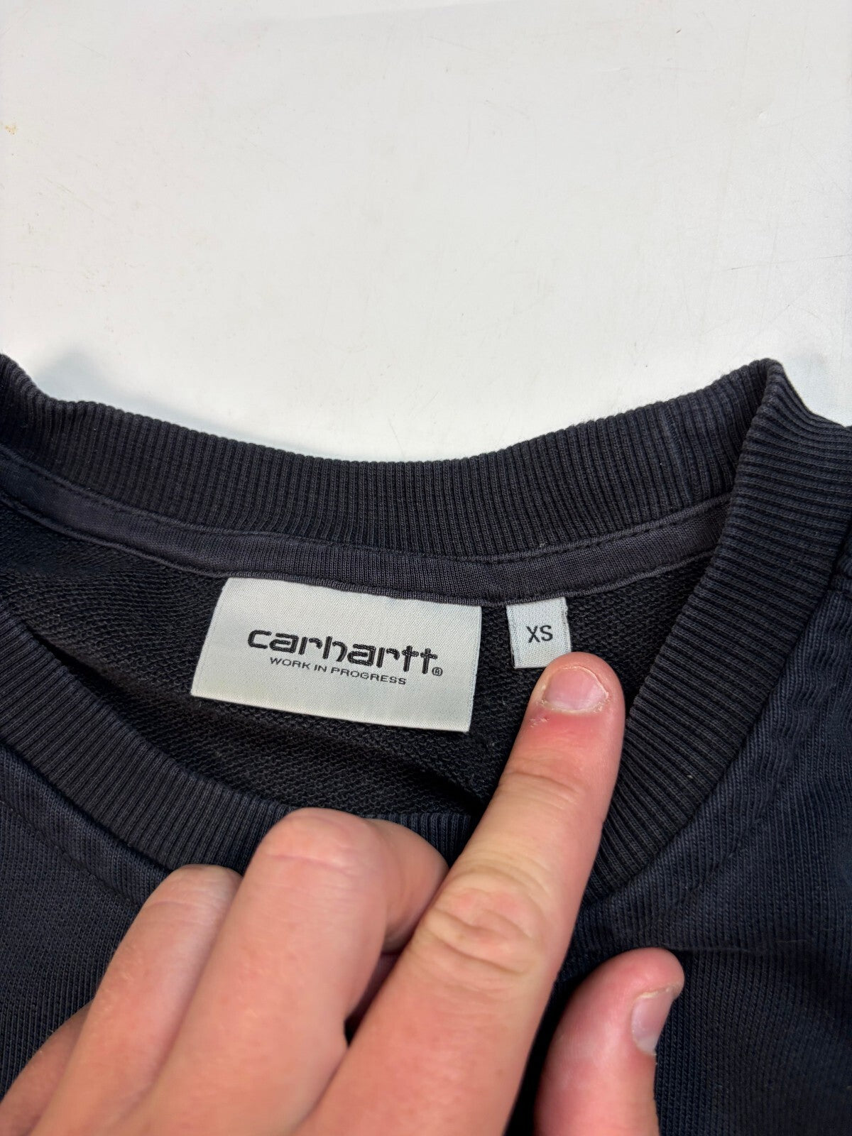 Carhartt WIP spell out sweatshirt (XS)