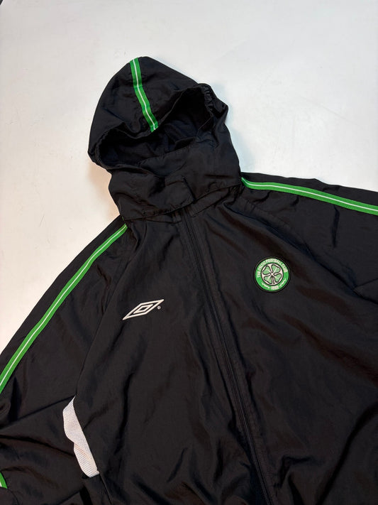 Vintage Celtic 2004/05 Umbro football track jacket (M)