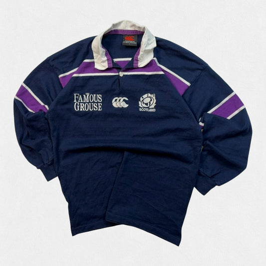 Vintage Scotland 2000-02 Canterbury rugby shirt (L)