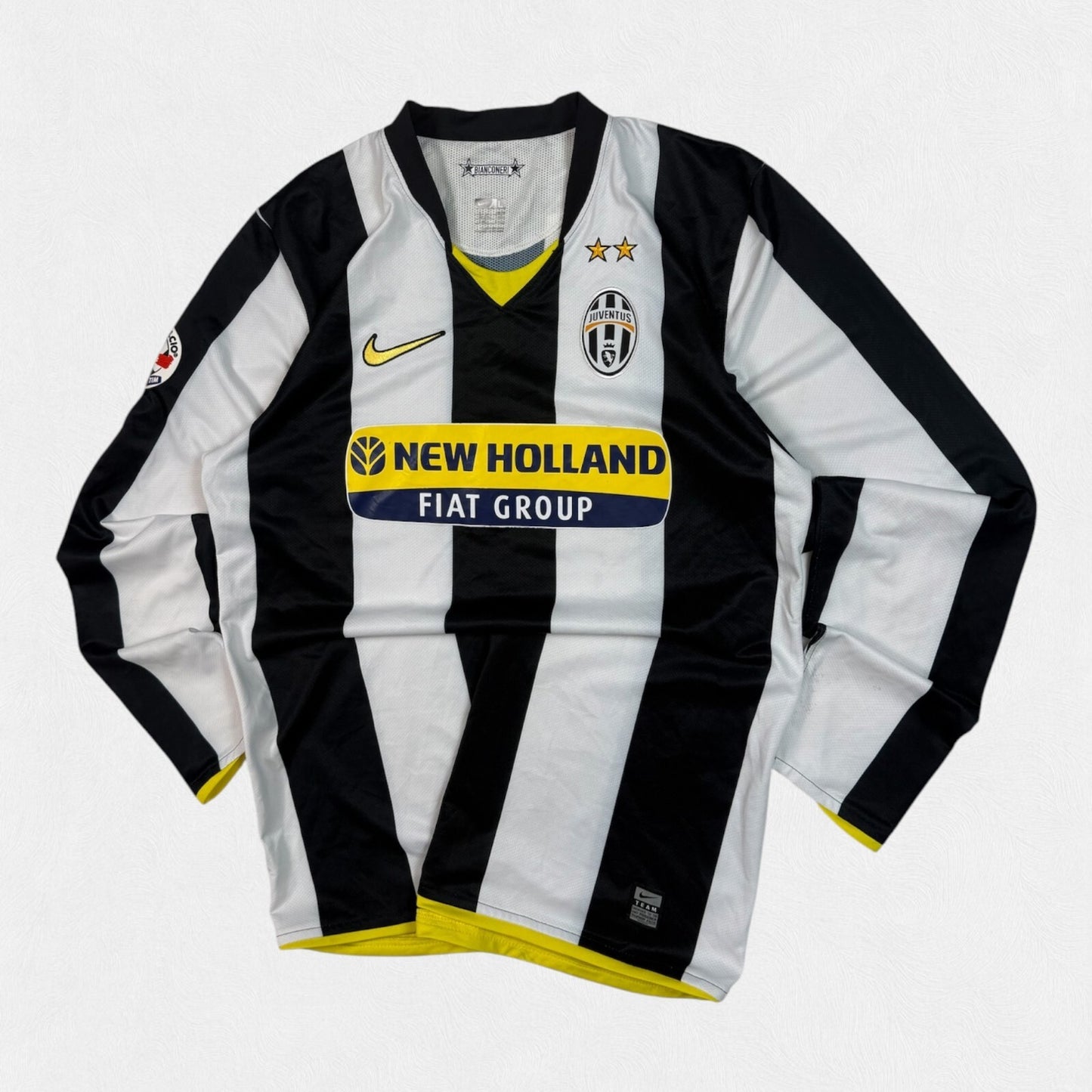 Vintage Juventus 2008/09 Nike long sleeve football shirt (L)