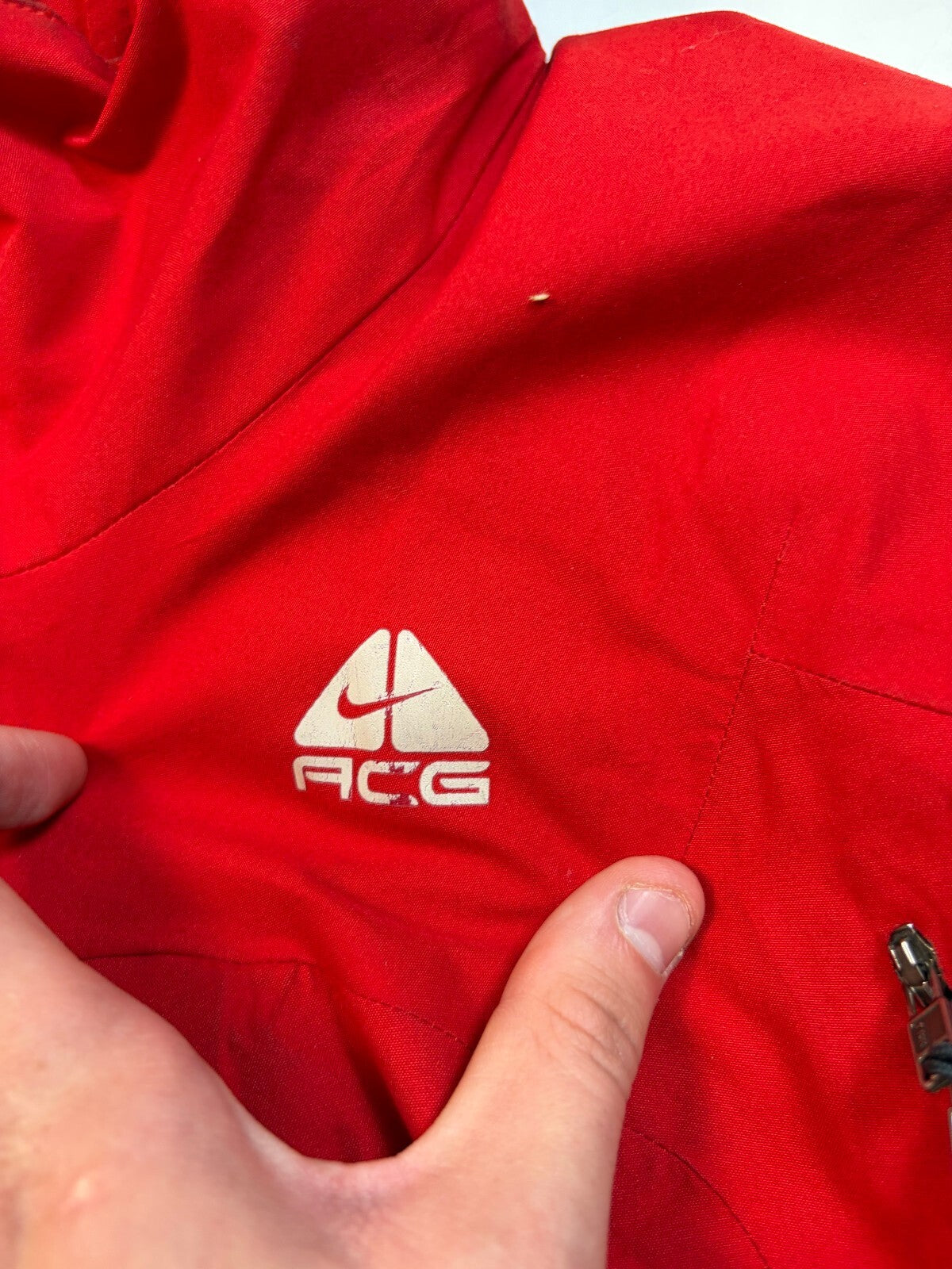 Vintage Nike ACG goretex hooded rain jacket (L)