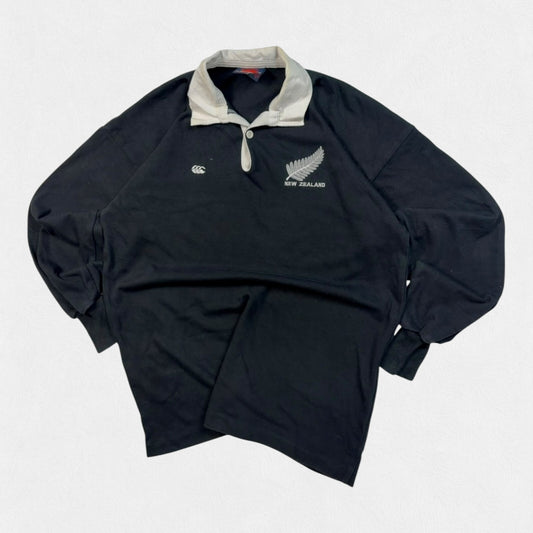 Vintage New Zealand 1990-92 Canterbury rugby shirt (XL)