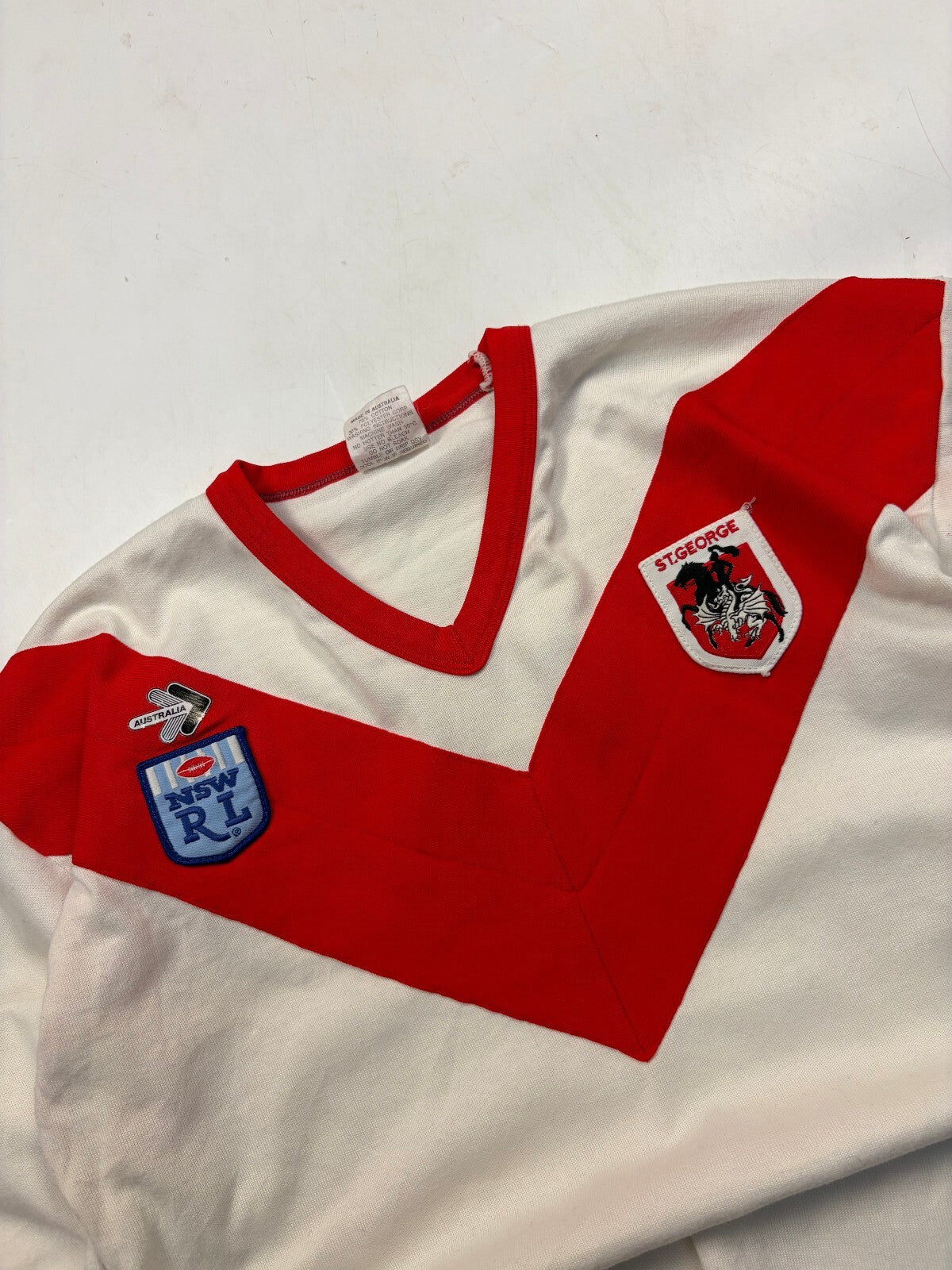 Vintage St George Dragons NSW rugby league shirt (M)