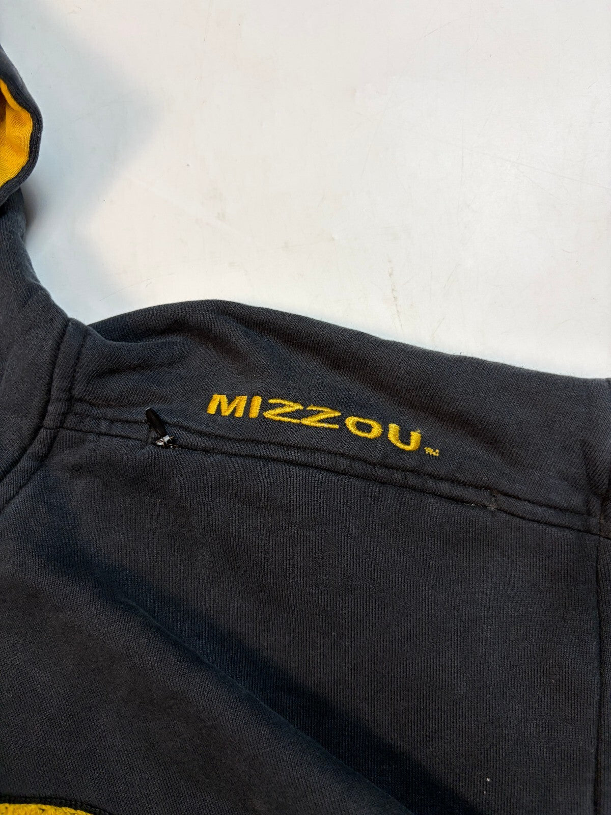 Vintage 90s Nike Mizzou centre swoosh hoodie (XL)
