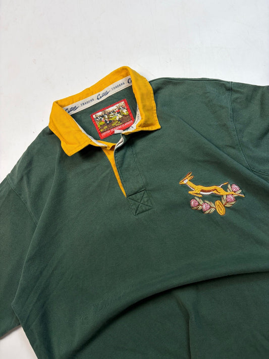 Vintage 90s South Africa Cotton Traders rugby union shirt (L)