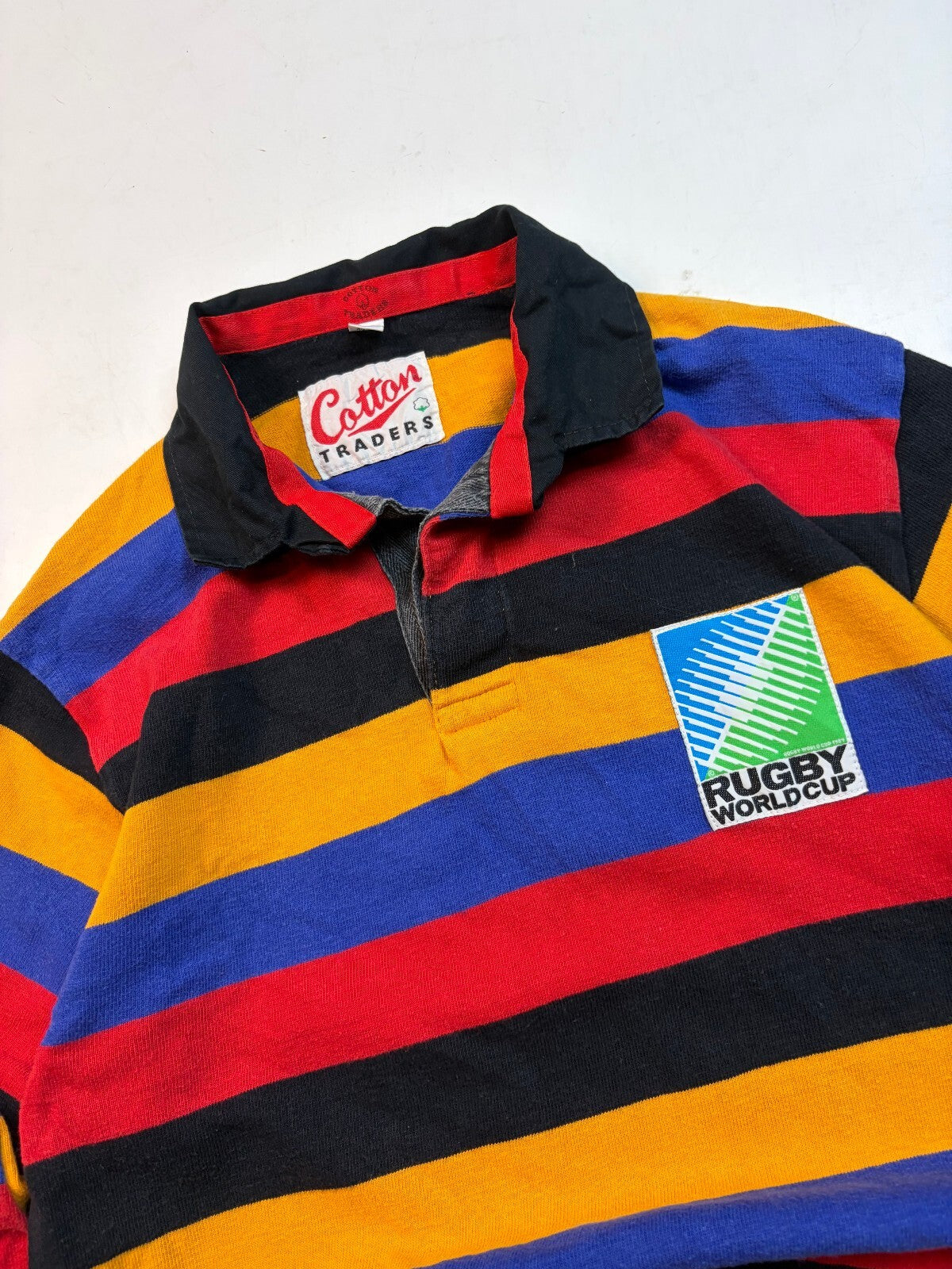 Vintage Rugby world cup 1991 Cotton Traders referee shirt (M)