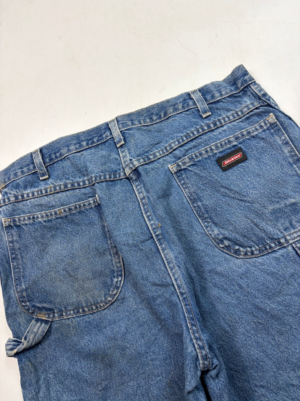 Vintage Dickies baggy carpenter denim jorts (W38)