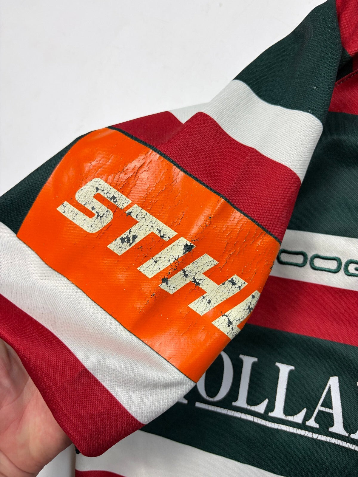 Leicester Tigers 2016/17 Kooga rugby union shirt (L)