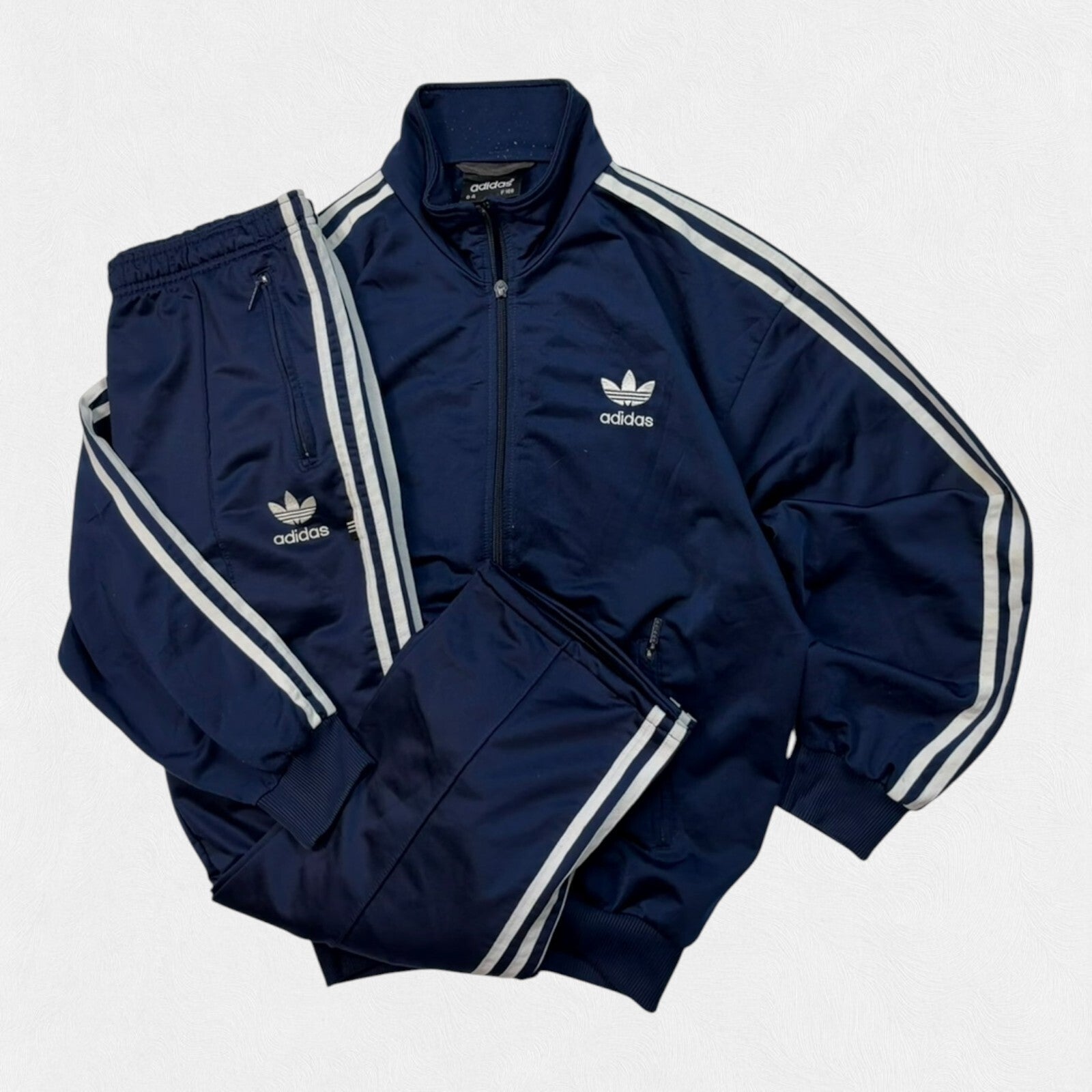 Vintage 90s Adidas originals full tracksuit (S)