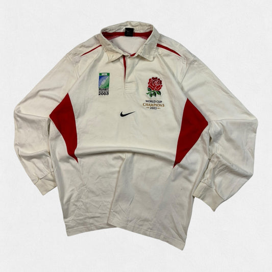 Vintage England 2003 world cup champions Nike rugby shirt (XXL)