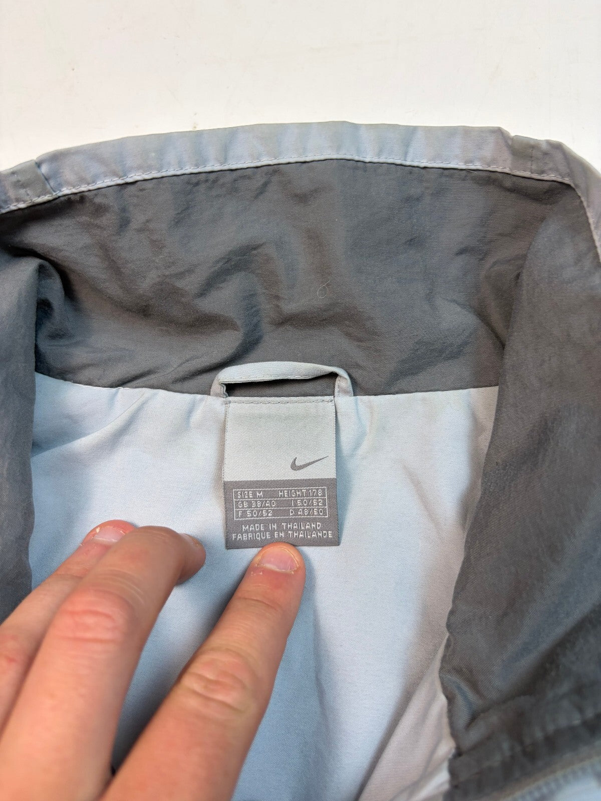 Vintage Y2K Nike mini swoosh track jacket (M)