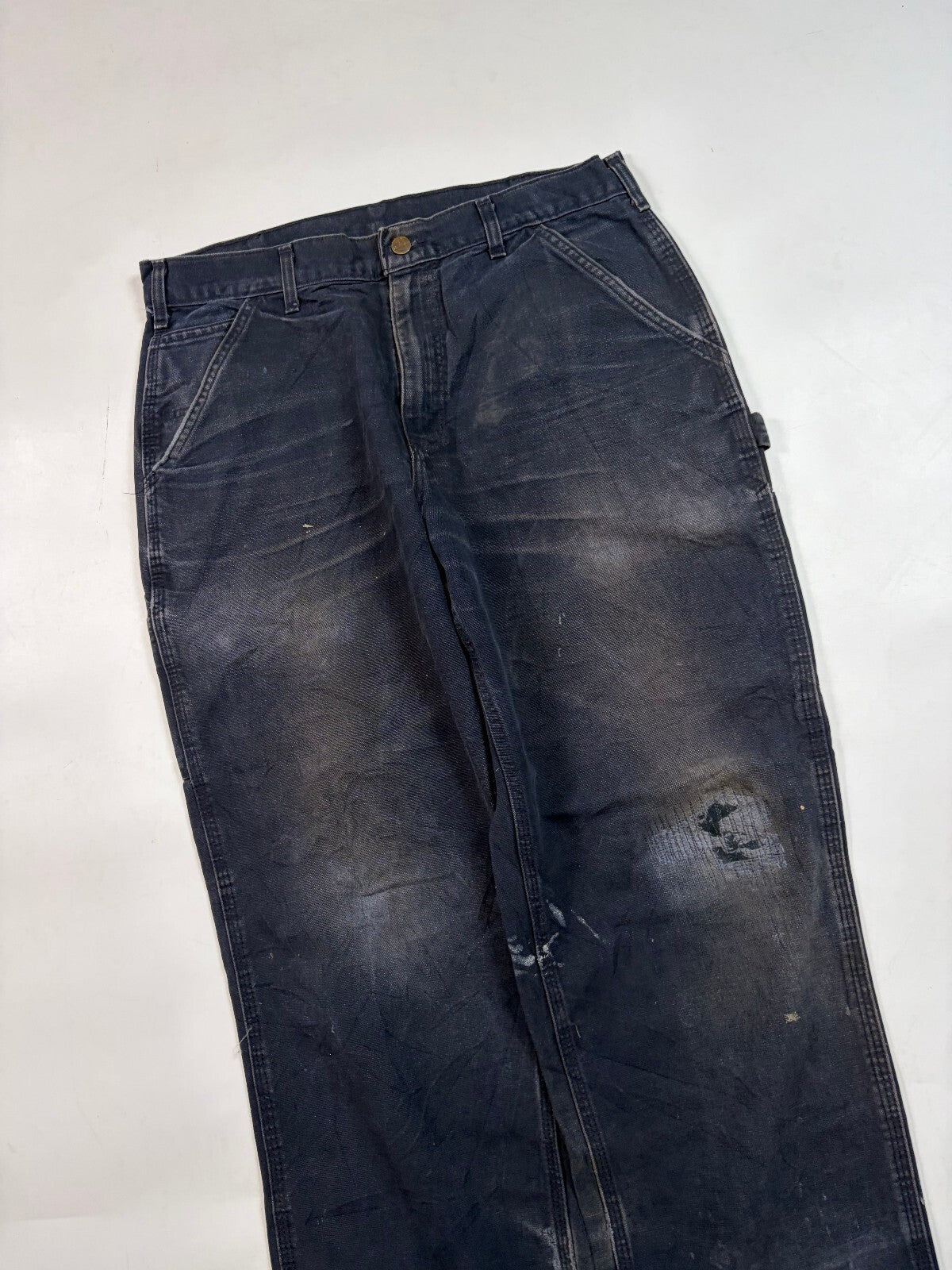 Carhartt distressed baggy carpenter pants (W34)