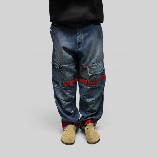 Vintage Marithe Francois Girbaud baggy hip hop jeans (W38)