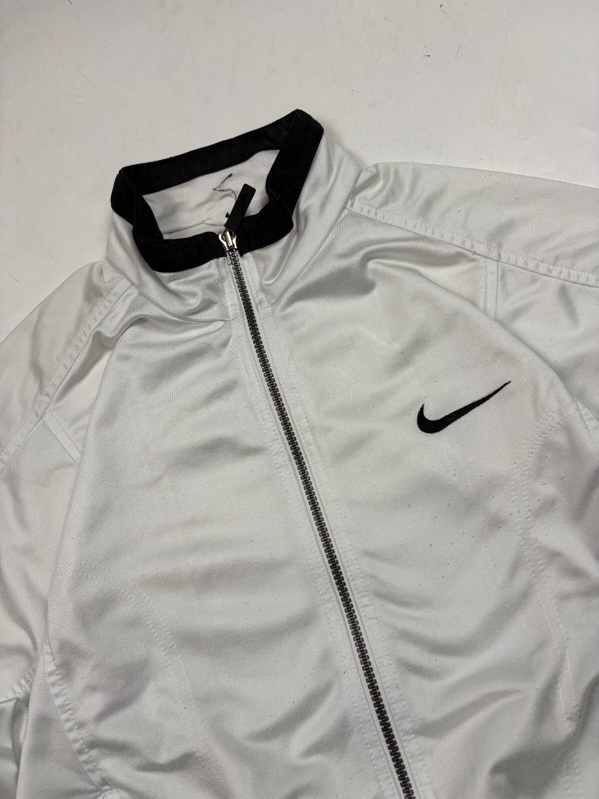 Vintage 90s Nike spell out track jacket (S)
