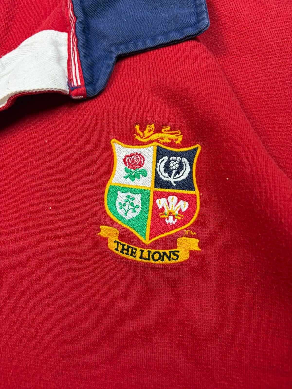 Vintage British & Irish Lions 2005 tour Adidas rugby shirt (L)