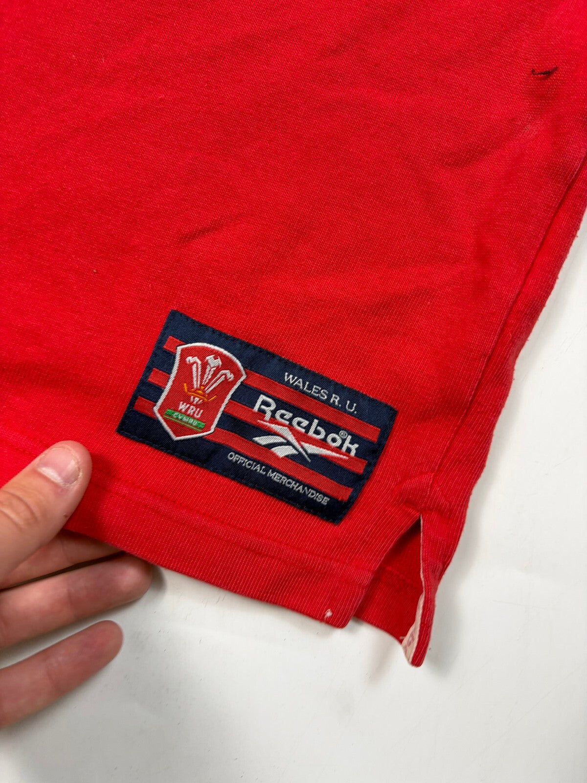 Vintage Wales 1996-98 Reebok rugby union shirt (XL)