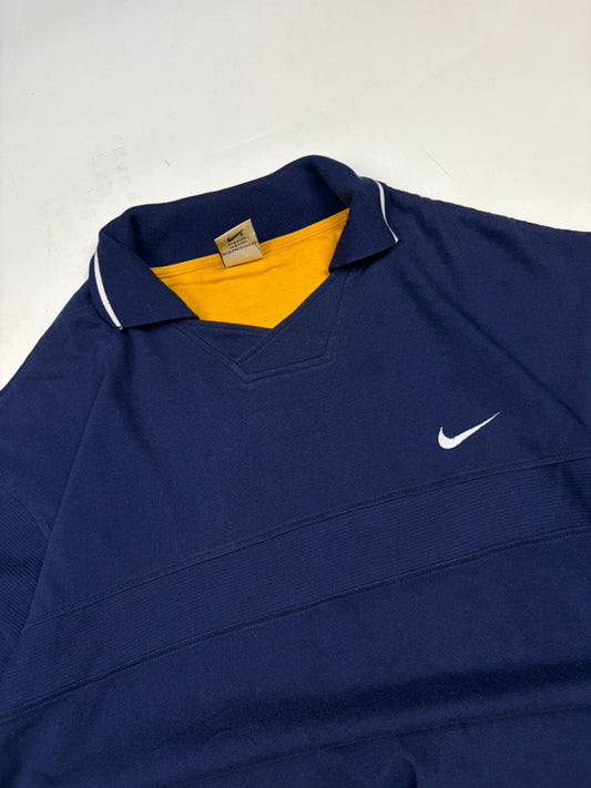 Vintage 90s Nike collared sweatshirt (L)