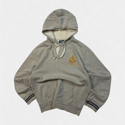 Vintage Polo Ralph Lauren crest emblem hoodie (L)