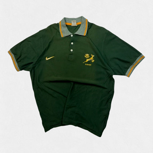 Vintage South Africa 1997-99 Nike rugby polo shirt (XL)