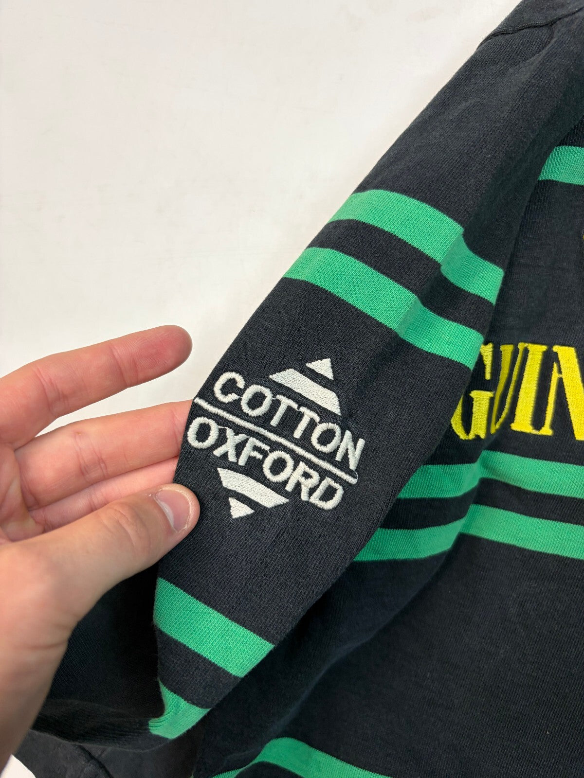 Vintage London Irish 1997/98 Cotton Oxford rugby shirt (L)
