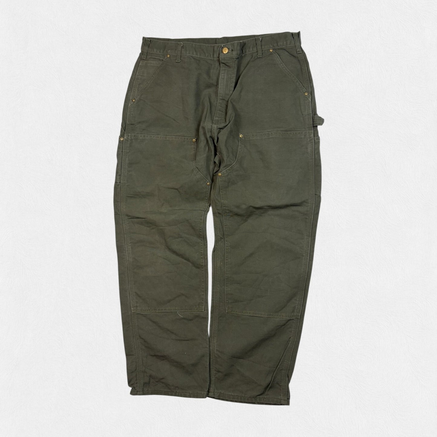 Vintage 90s Carhartt baggy double knee carpenter pants (W38)