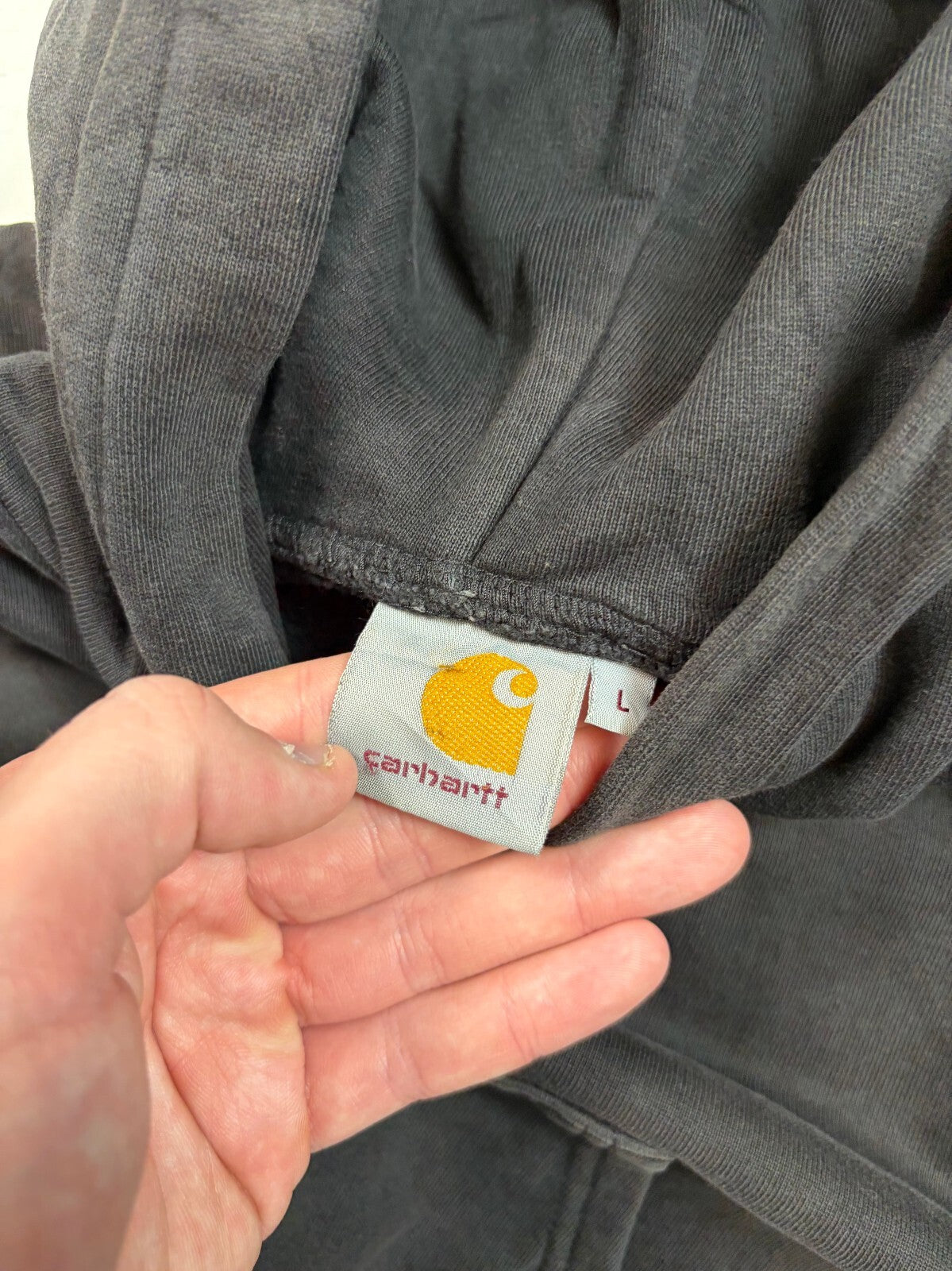 Carhartt WIP spell out hoodie (L)