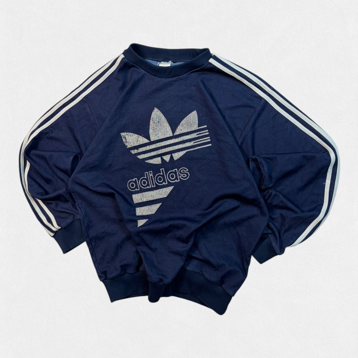 Vintage 90s adidas originals centre logo sweatshirt (L)